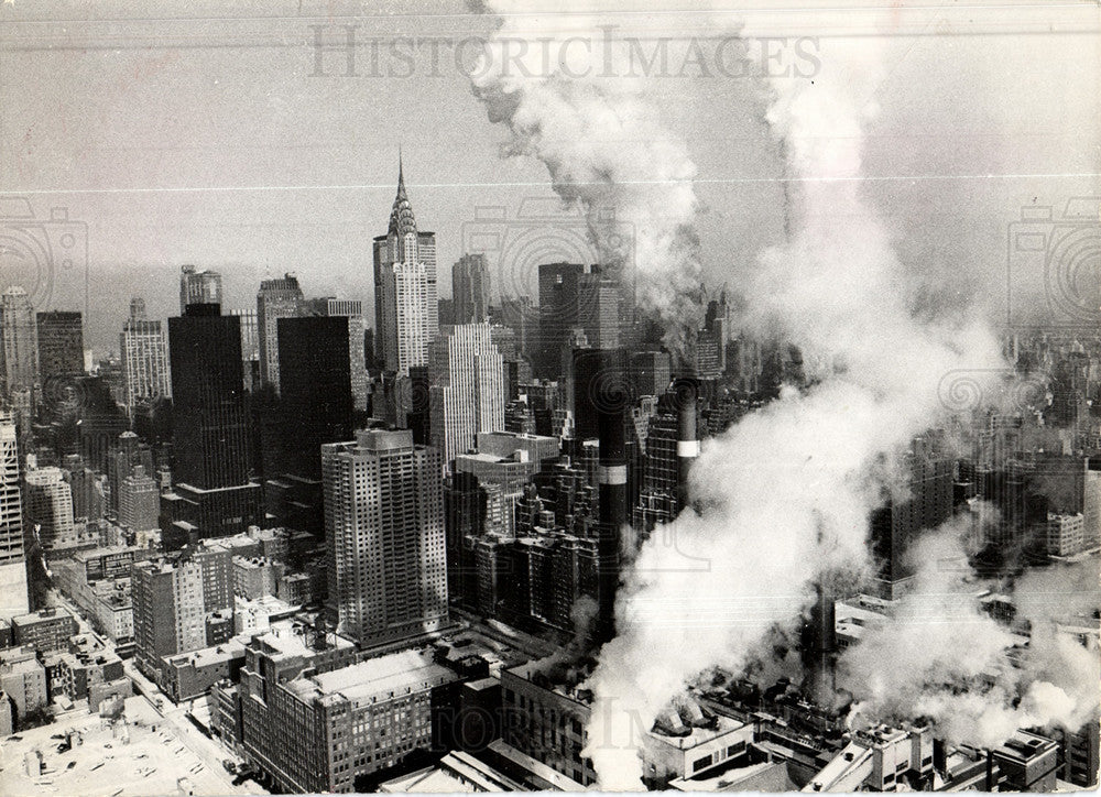 1967 Press Photo Pollution - Historic Images