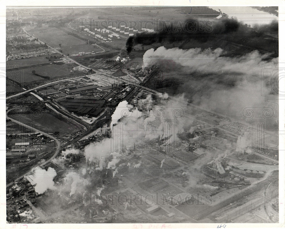 1967 Press Photo Air pollution chemicals environment - Historic Images