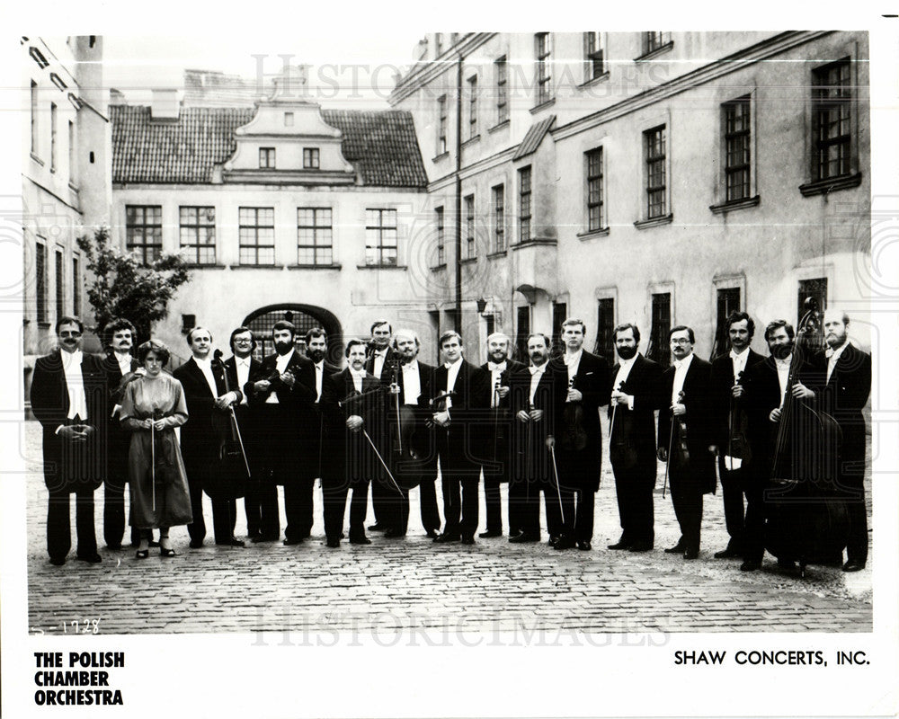 Press Photo The POLISH CHAMBER ORCHESTRA - Historic Images