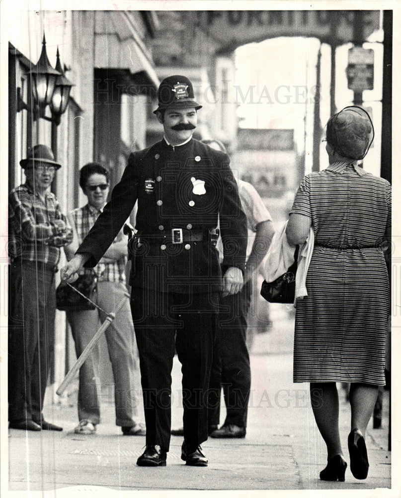 1972 Press Photo Police Week - Historic Images