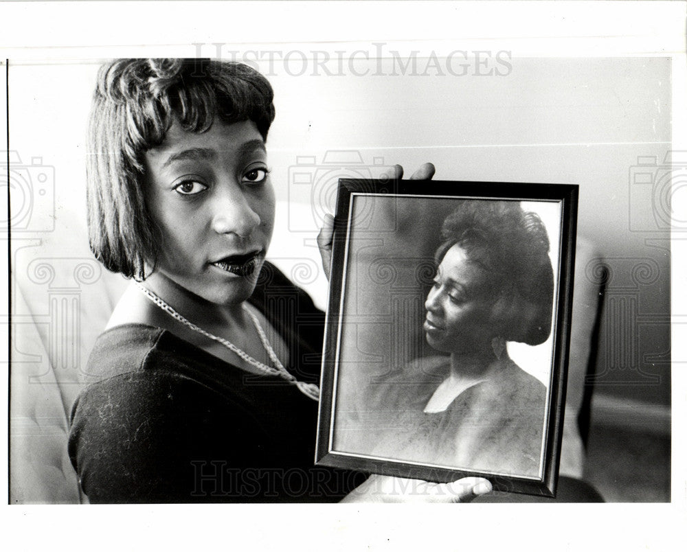 1992 Press Photo Debra Franklin Joyce Gatson - Historic Images