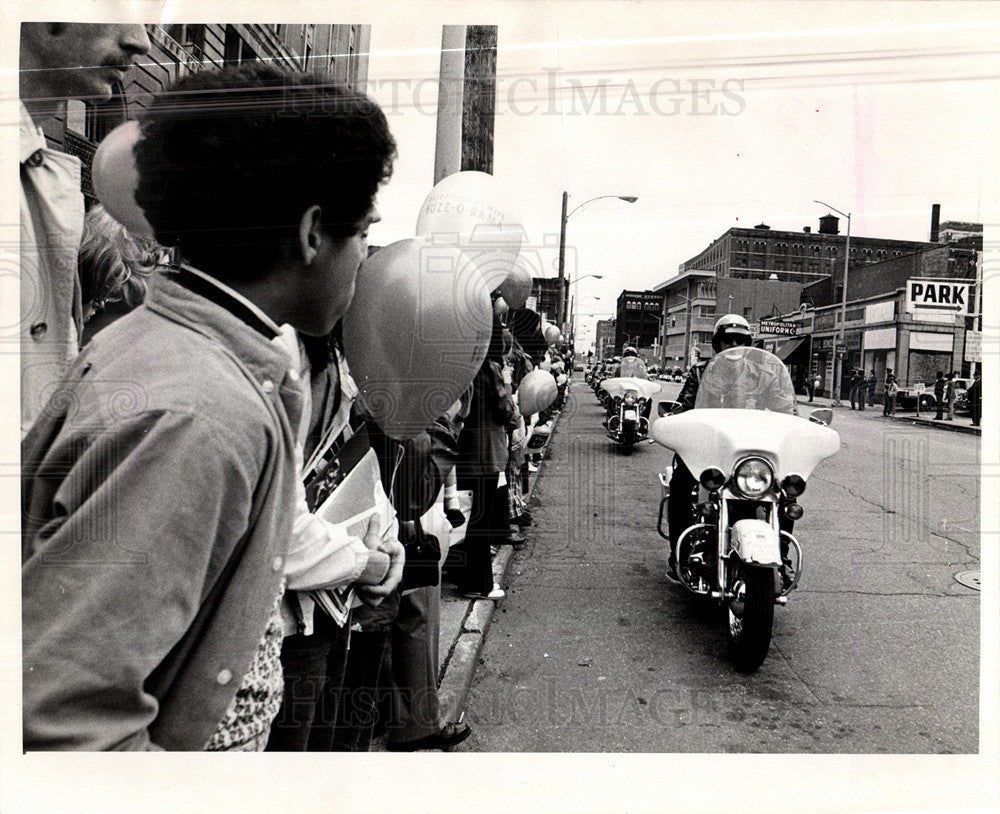 1973 Press Photo Police Community Relations - Historic Images