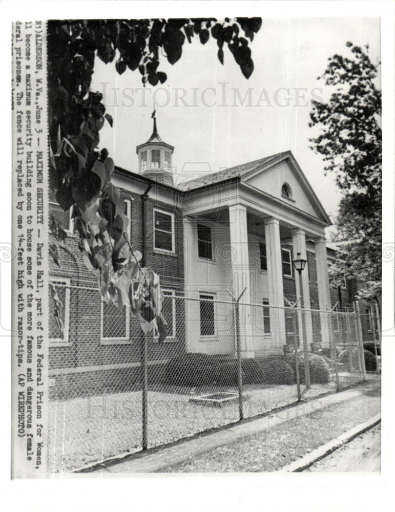 Press Photo maximum security federal prison - Historic Images