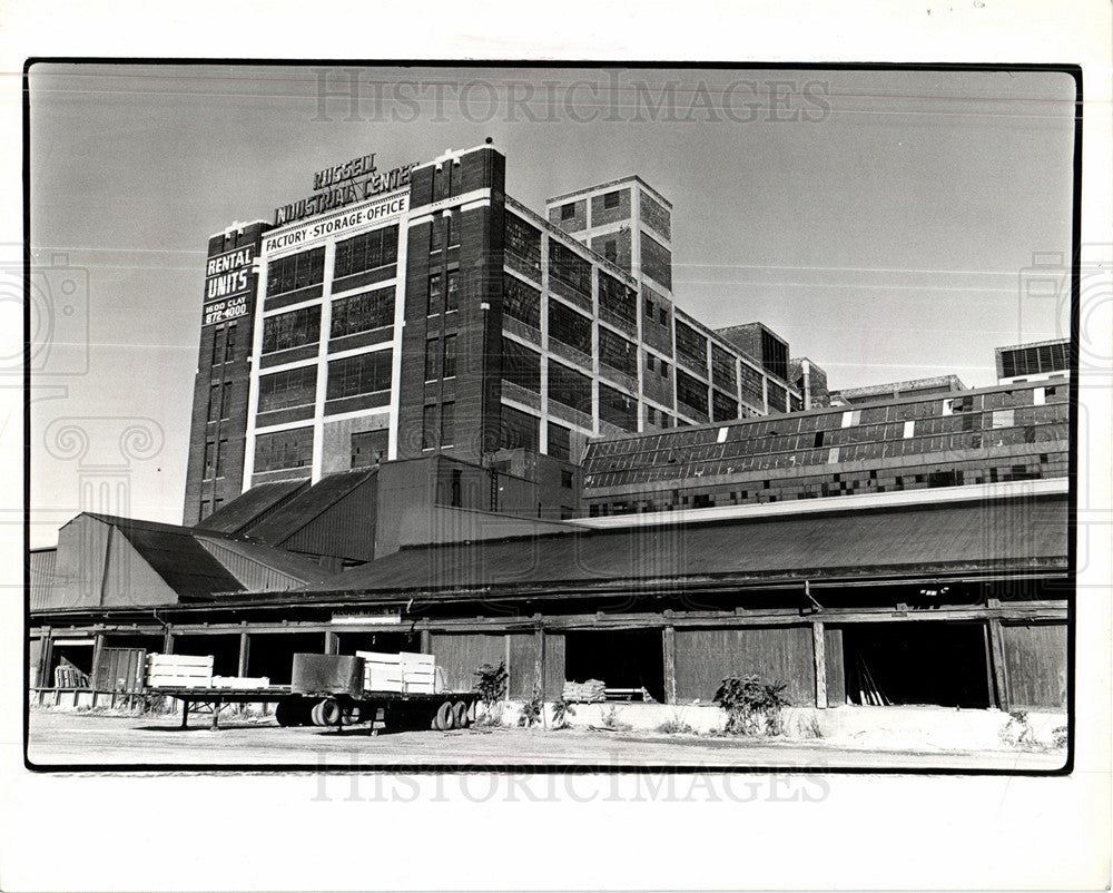 1978 Press Photo Russell Industrial Center Michigan - Historic Images