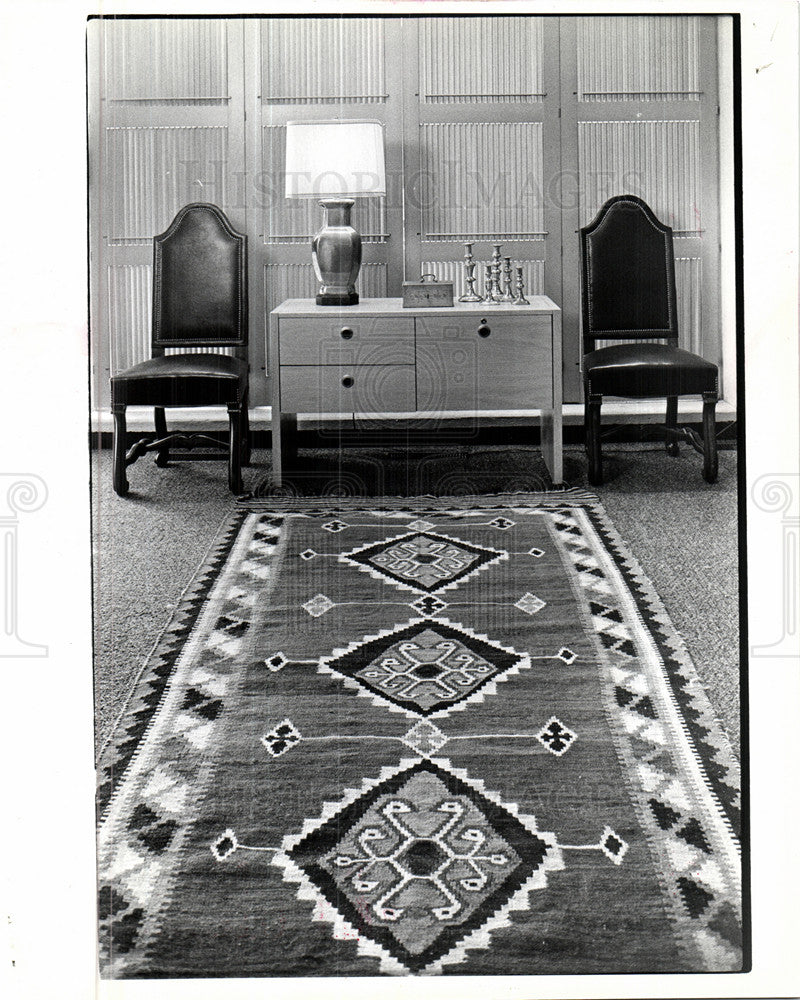 1978 Press Photo Rugs and Rug making - Historic Images