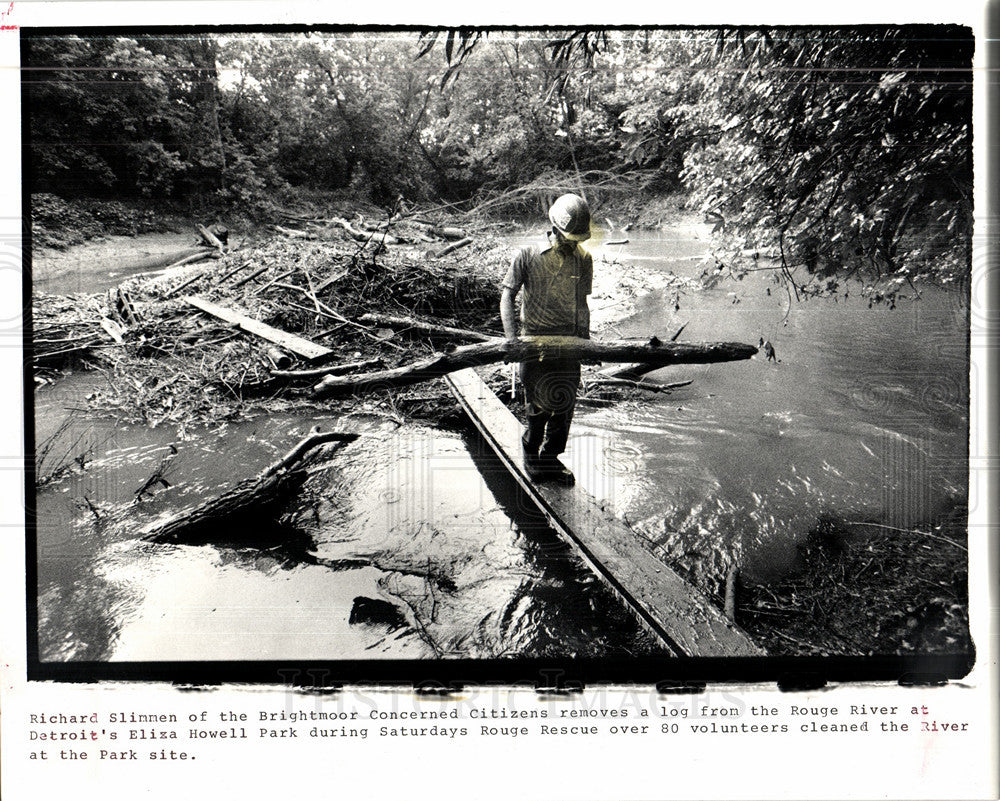 1997 Press Photo Richard Slimmen of the Brightmoor - Historic Images