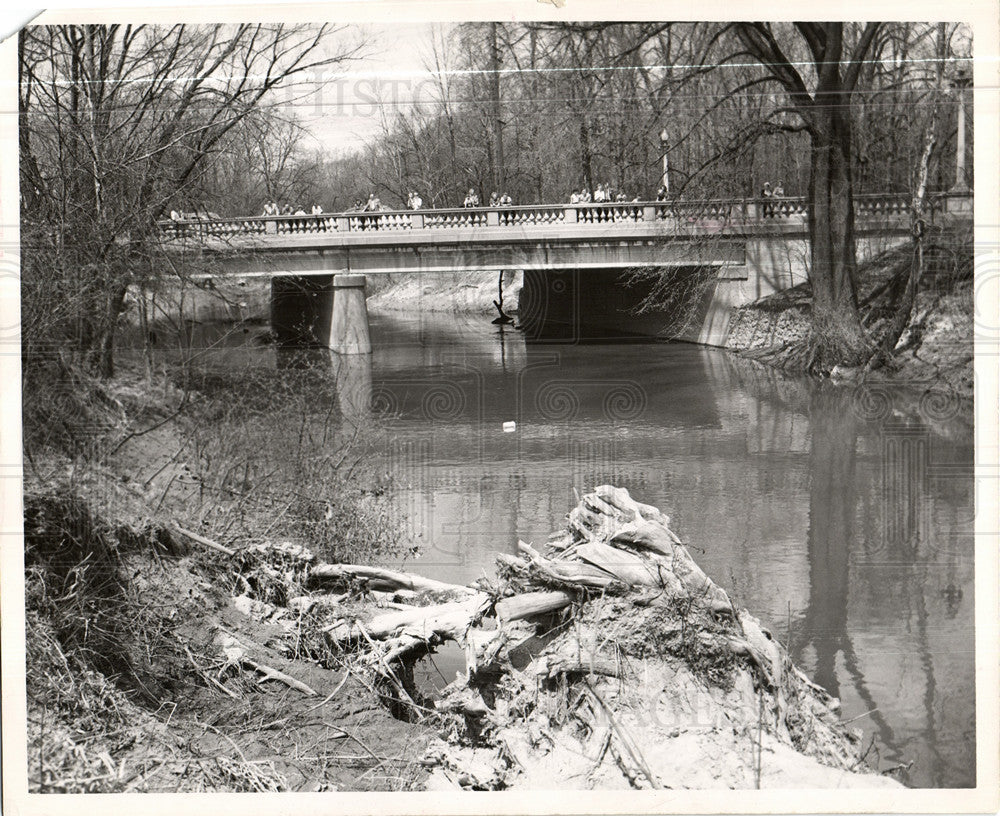 1952 Press Photo Rouge River - Historic Images