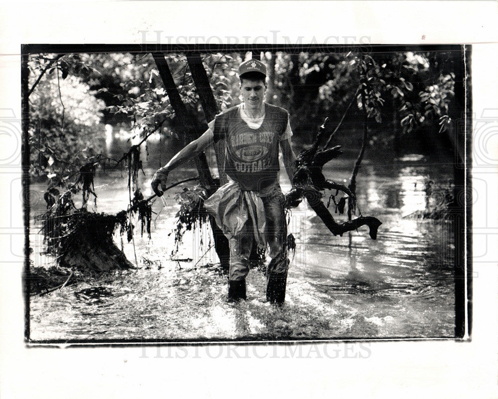 1989 Press Photo Rouge River - Historic Images