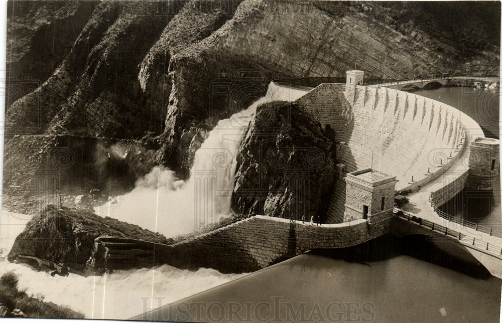 1929 Press Photo Roosevelt Dam - Historic Images