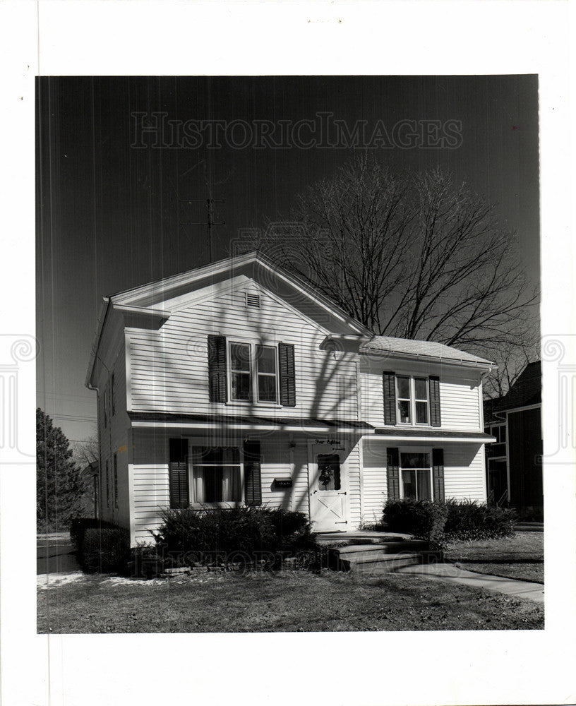 1974 Press Photo Romeo Greek Revival House Tour - Historic Images