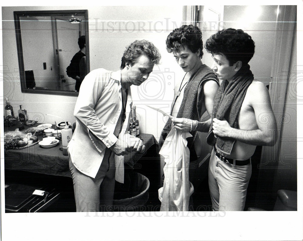 1982 Press Photo bass player Rich Cole Canler Palmar - Historic Images