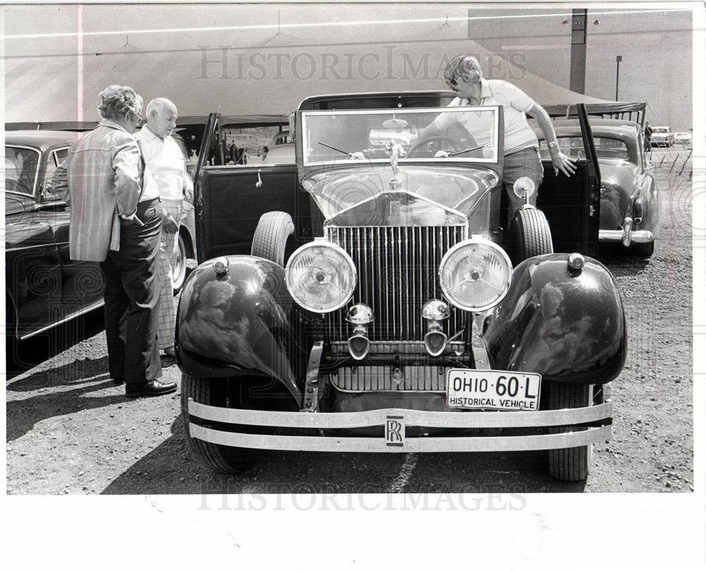 1977 Press Photo Rolls Royce - Historic Images