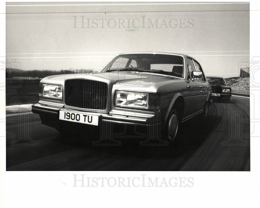 1988 Press Photo Bentley Turbo R European version car - Historic Images