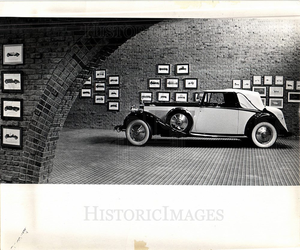 1973 Press Photo Rolls Royce car luxury vintage England - Historic Images