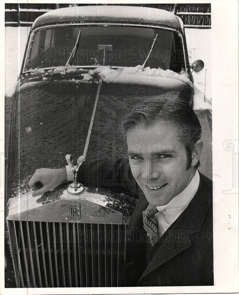 1970 Press Photo Bill Williams film actor - Historic Images