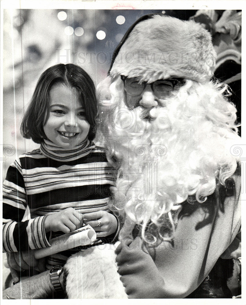 1978 Press Photo Santa expert Nancy Blonston - Historic Images