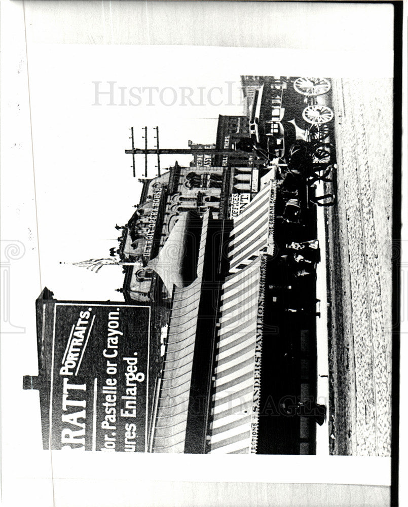 1981 Press Photo Fred Sanders Confectionery - Historic Images