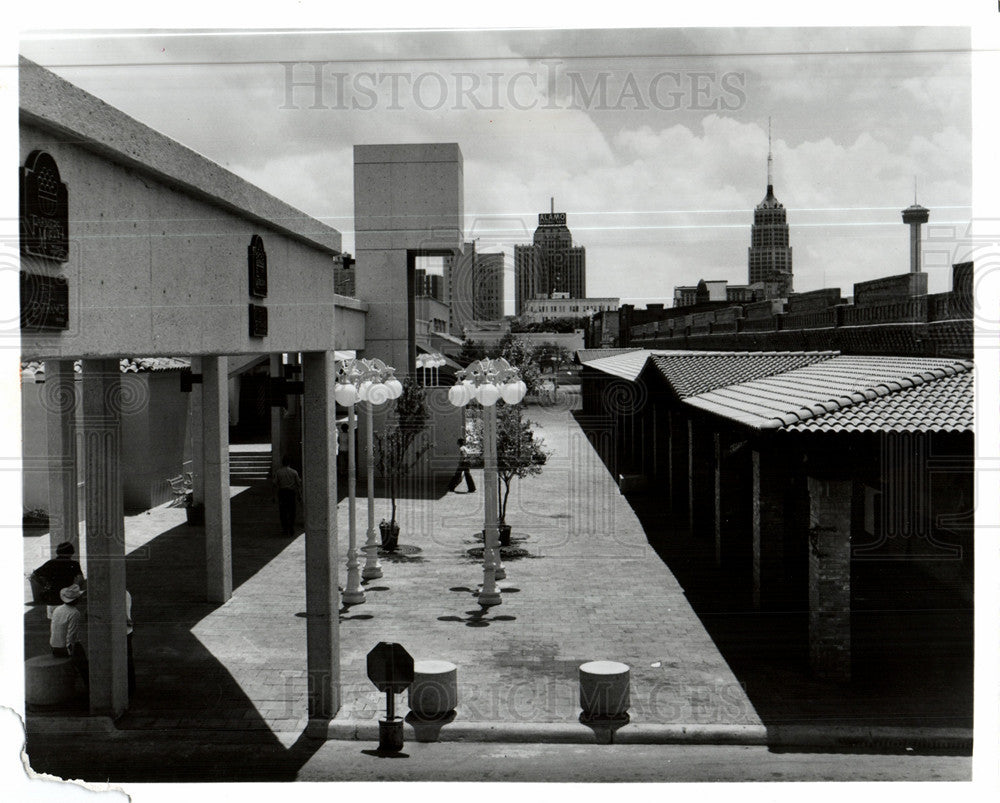 1980 Press Photo San Antonio TEXAS seventh largest City - Historic Images