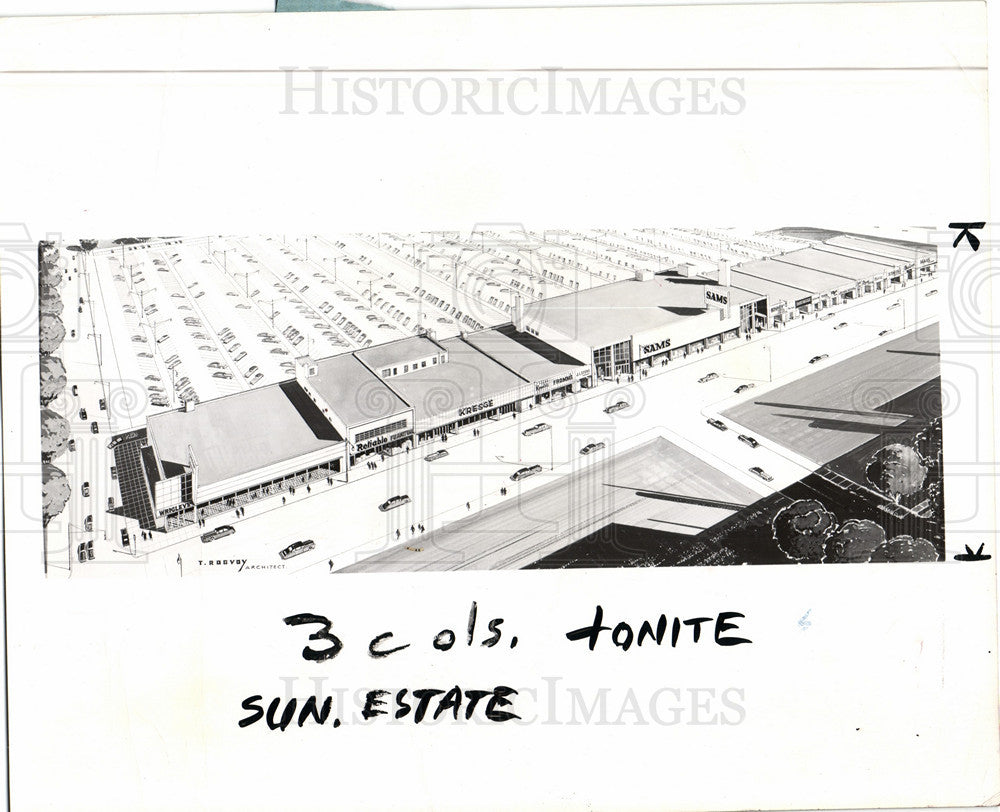 Press Photo Sun Estate Sams Inc - Historic Images