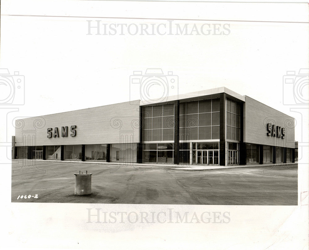 1965, Sams, WarrenConner Center, building Historic Images