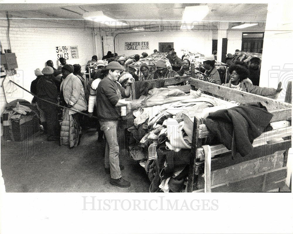 1998 Press Photo St vincent dePaul Society Gary Morris - Historic Images