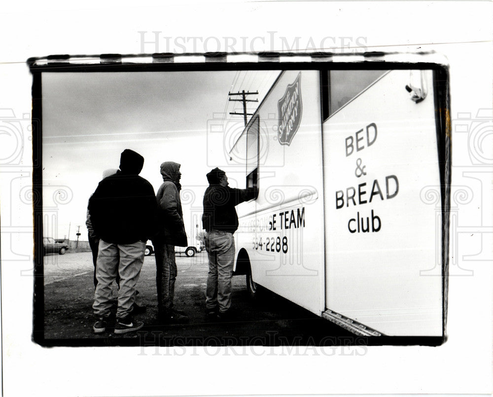 1981 Press Photo Salvation Army - Historic Images