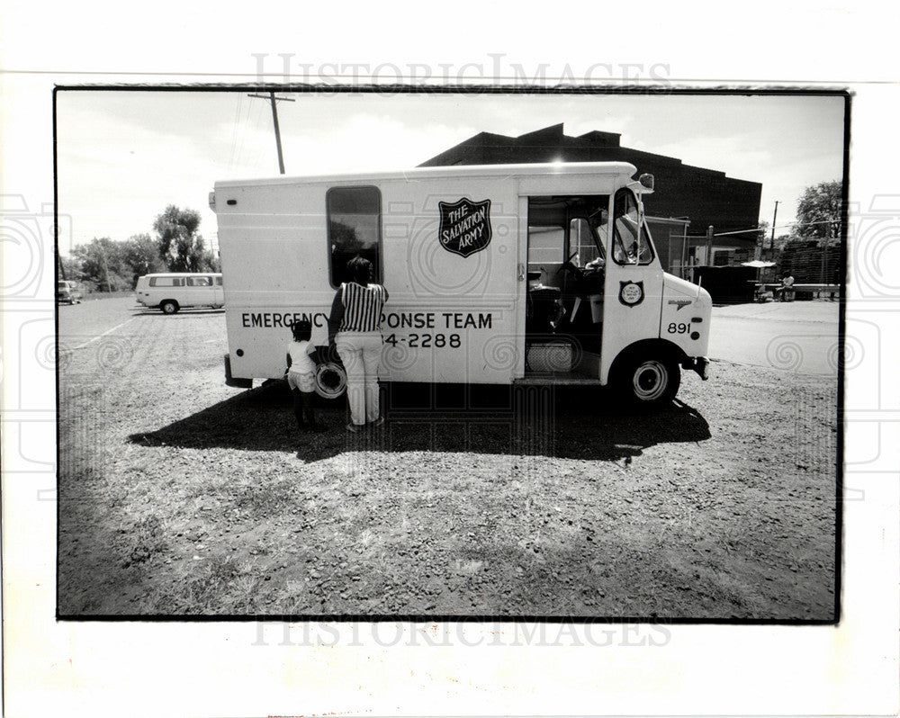 1981 Press Photo The Salvation Army Christian church - Historic Images