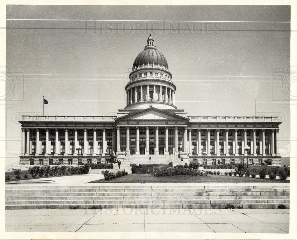 1930 Press Photo Salt Lake City state capitol building - Historic Images