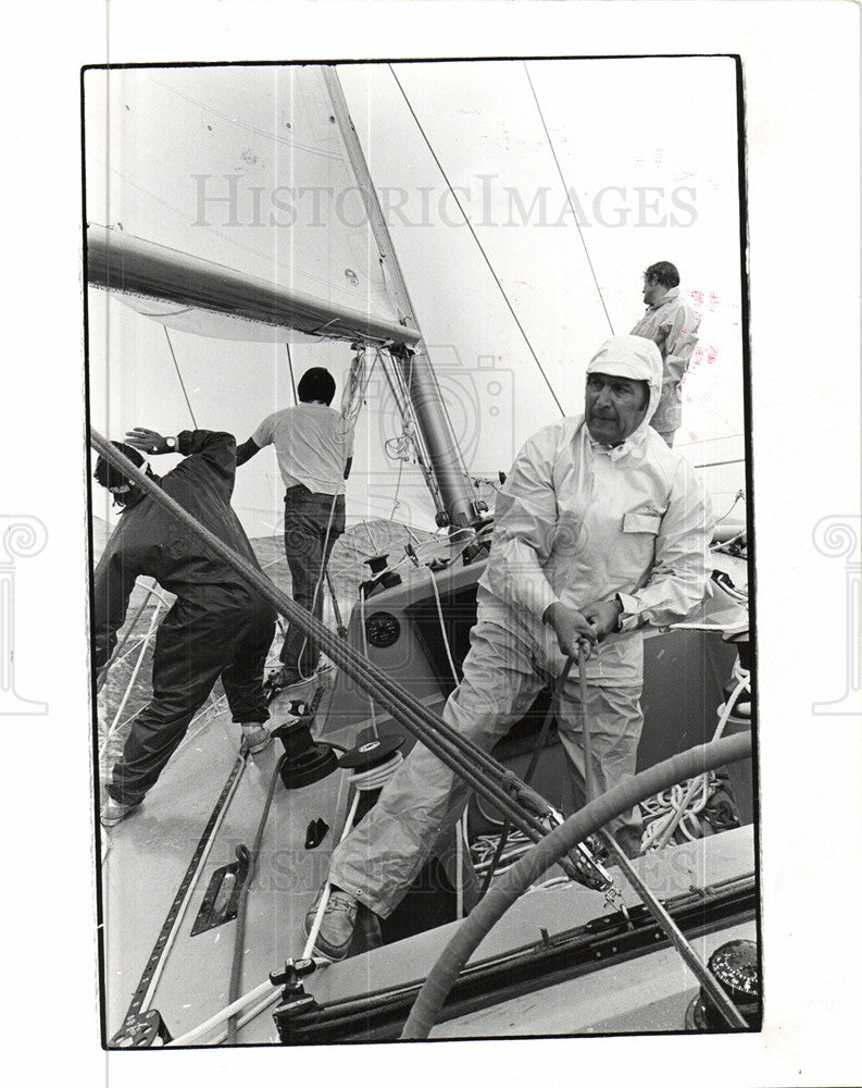 1975 Press Photo Desperado Bob Andrews sails - Historic Images