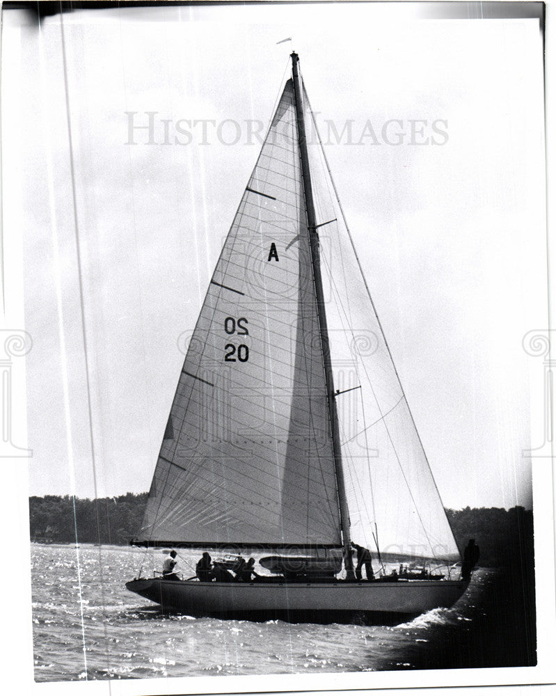 1959 Press Photo Sailing Jamara - Historic Images