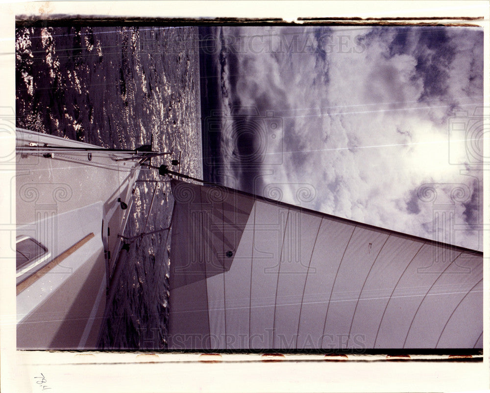 1993 Press Photo sailing - Historic Images