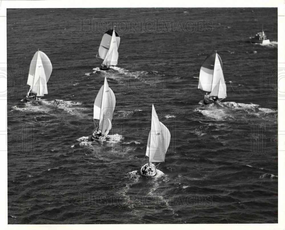 Press Photo Miami Beach yachts winter sports - Historic Images