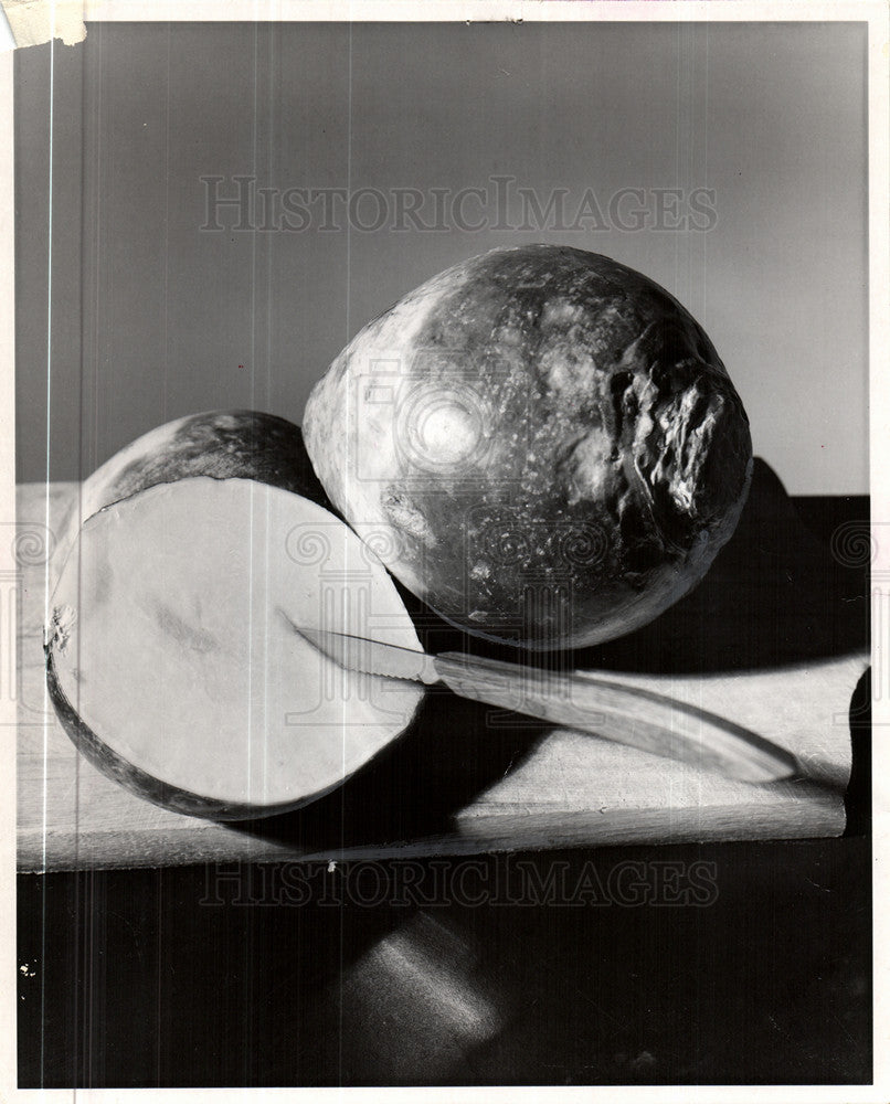 1973 Press Photo Rutabaga vegetable cabbage turnip - Historic Images