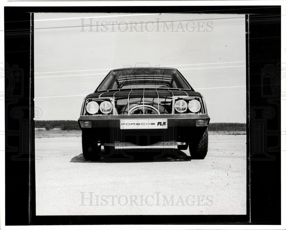 1976 Press Photo mock-up car Porsche built never - Historic Images