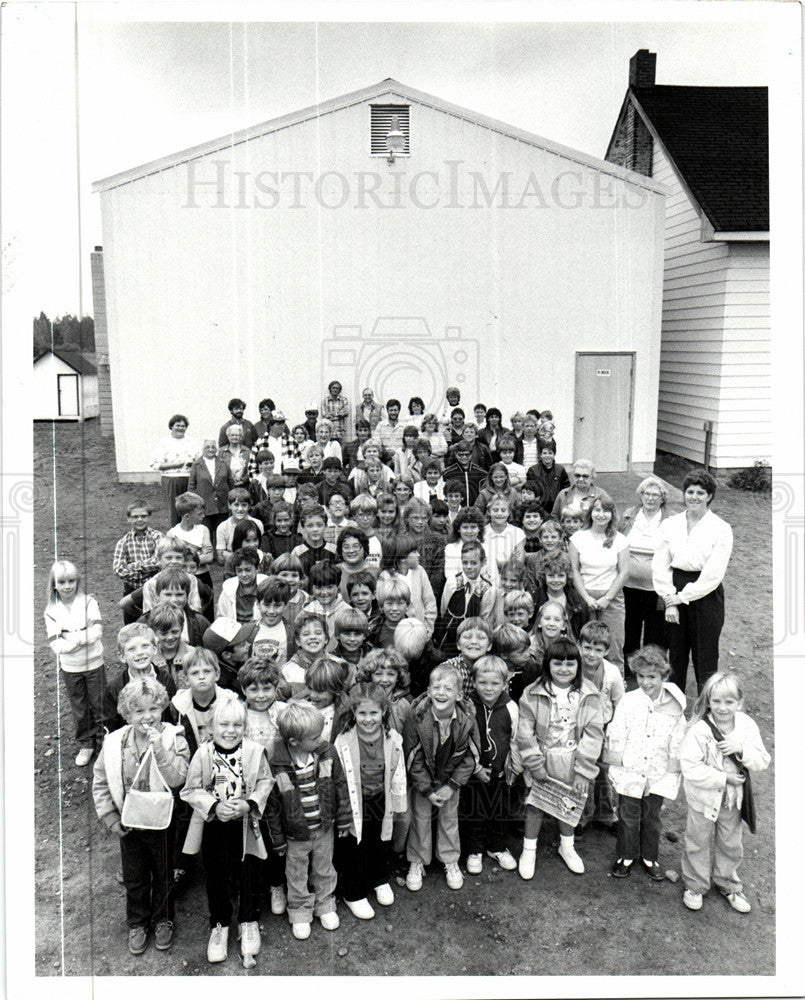 1986 Press Photo school buildings - Historic Images