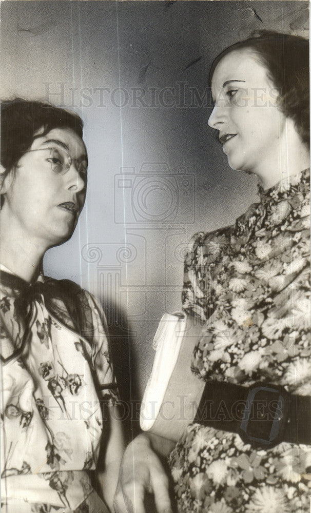 1937 Press Photo Mrs Charlotte Purcell - Historic Images