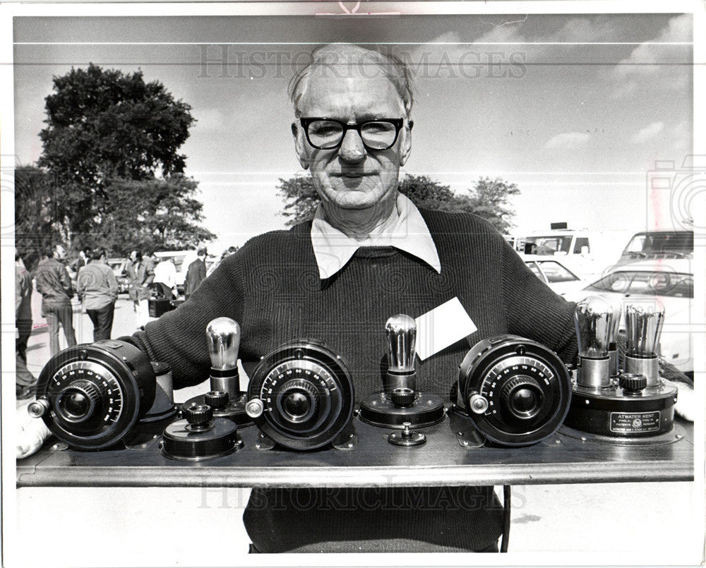 1977 Press Photo Radio Historic - Historic Images