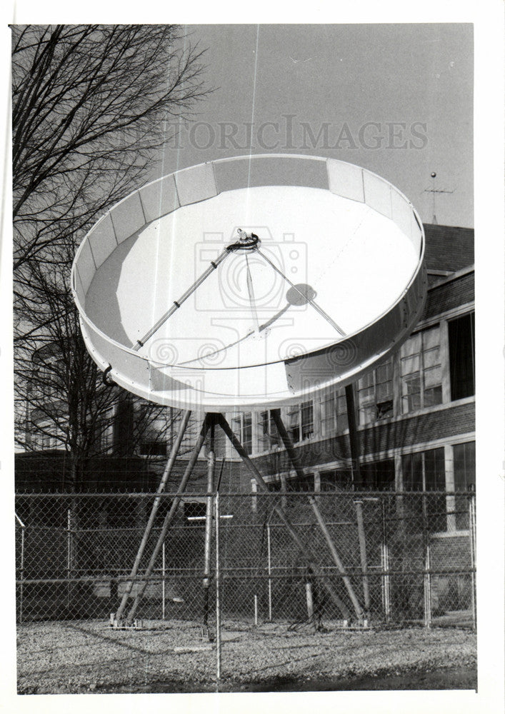 1980 Press Photo Radio Telescope - Historic Images