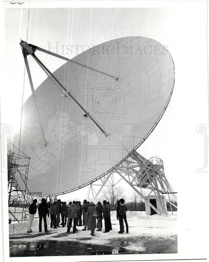 1979 Press Photo Radio telescope Troy High School Peach - Historic Images