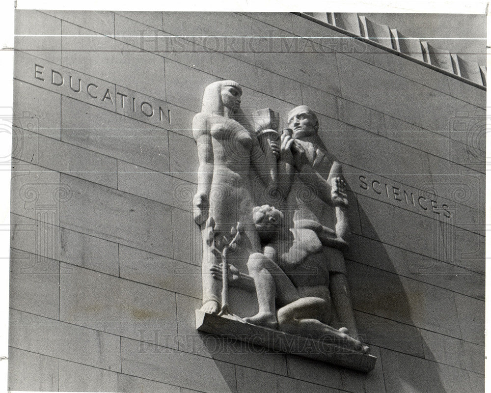 1941 Press Photo Horace H. Rackham Memorial building - Historic Images