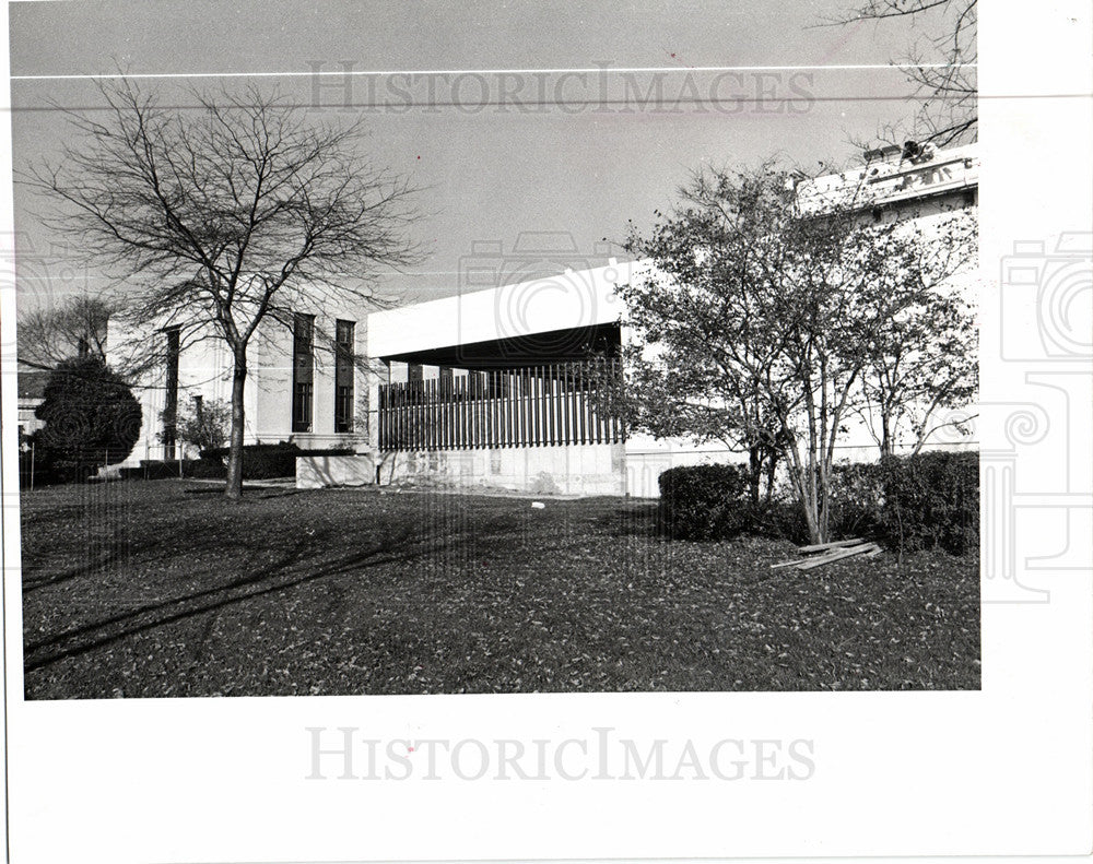 1977 Press Photo Building Rackam Memorial - Historic Images