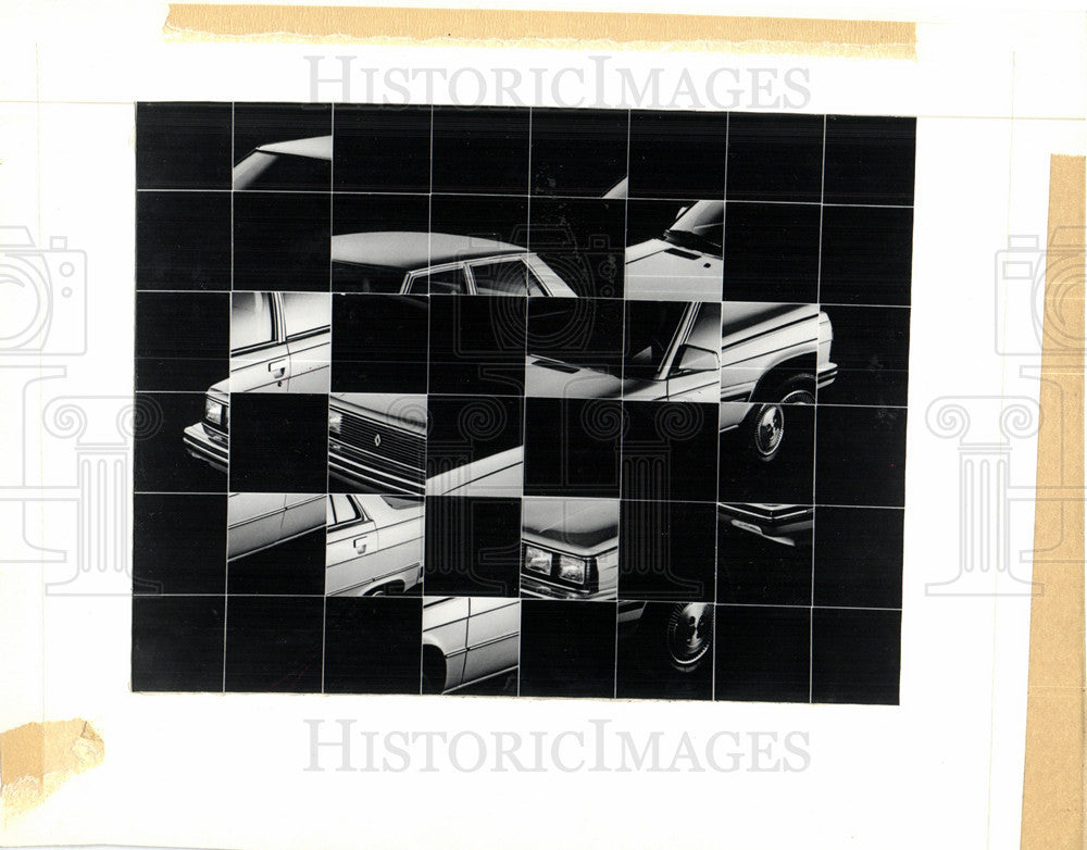 1982 Press Photo Renault American Motors Corp - Historic Images