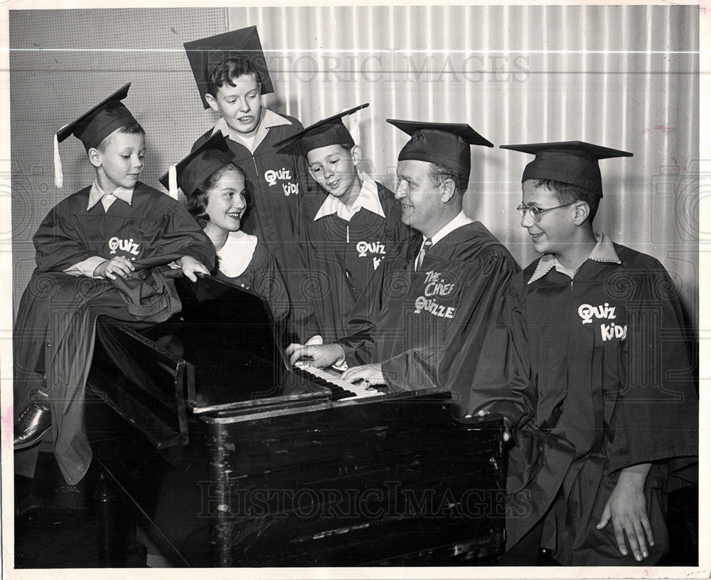 1949 Press Photo Quiz Kids - Historic Images