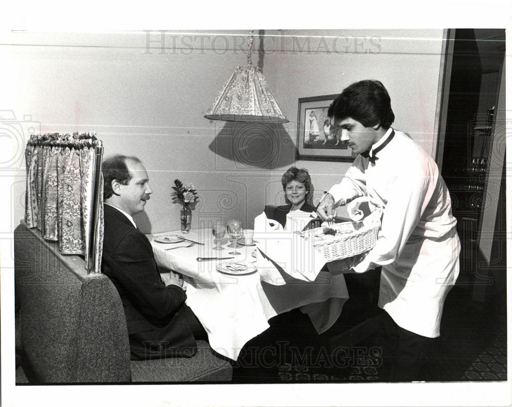 1985 Press Photo Rick Creyts Colleen Van Wagoner - Historic Images