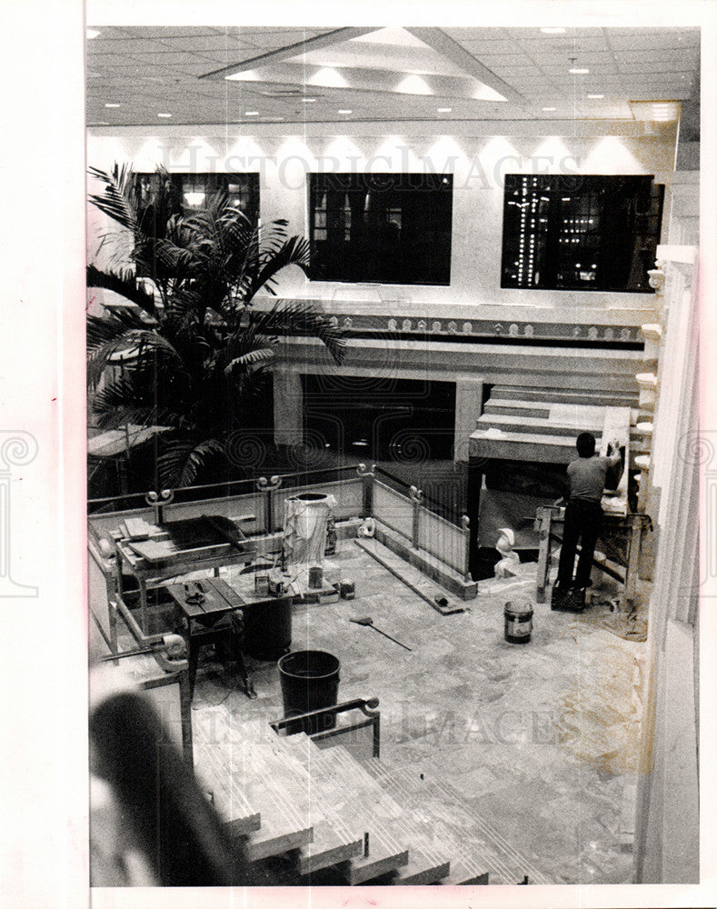 1989 Press Photo New Parthenon restaurant Greektown - Historic Images