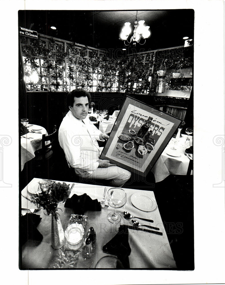 1985 Press Photo Restaurant - Historic Images