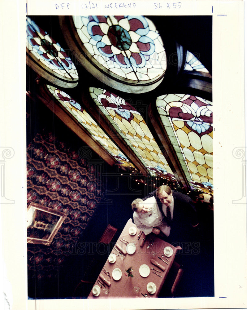 1990 Press Photo Methodist church restaurant - Historic Images