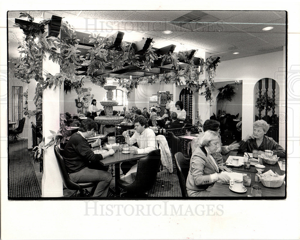 1983 Press Photo El Zocalo Mexican Mayan Aztec - Historic Images