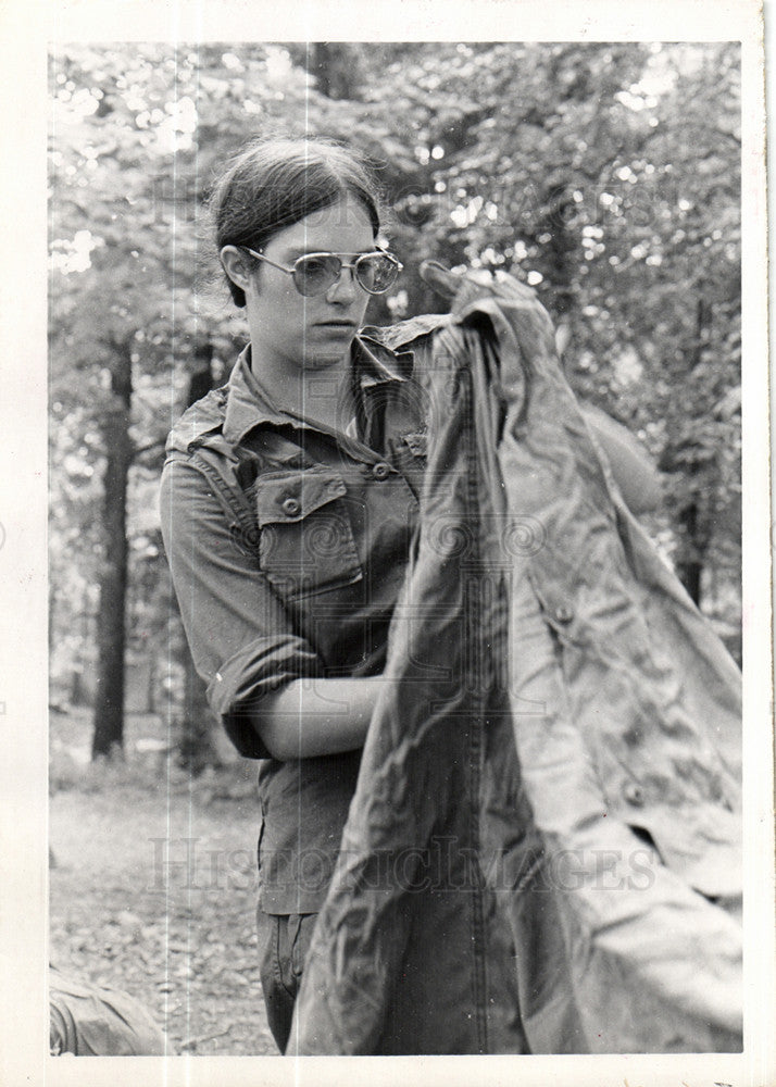 1975 Press Photo Cadet Karen L. Ramage - Historic Images