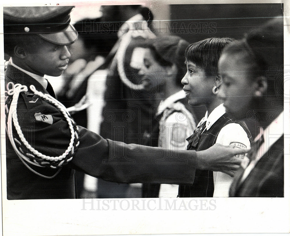 1974 Press Photo Andrew Baker Yvonne McCain - Historic Images